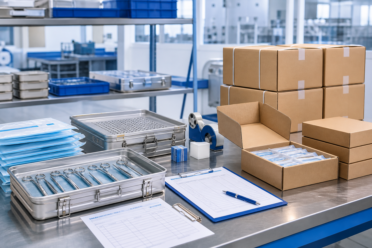 Export Packing Desk