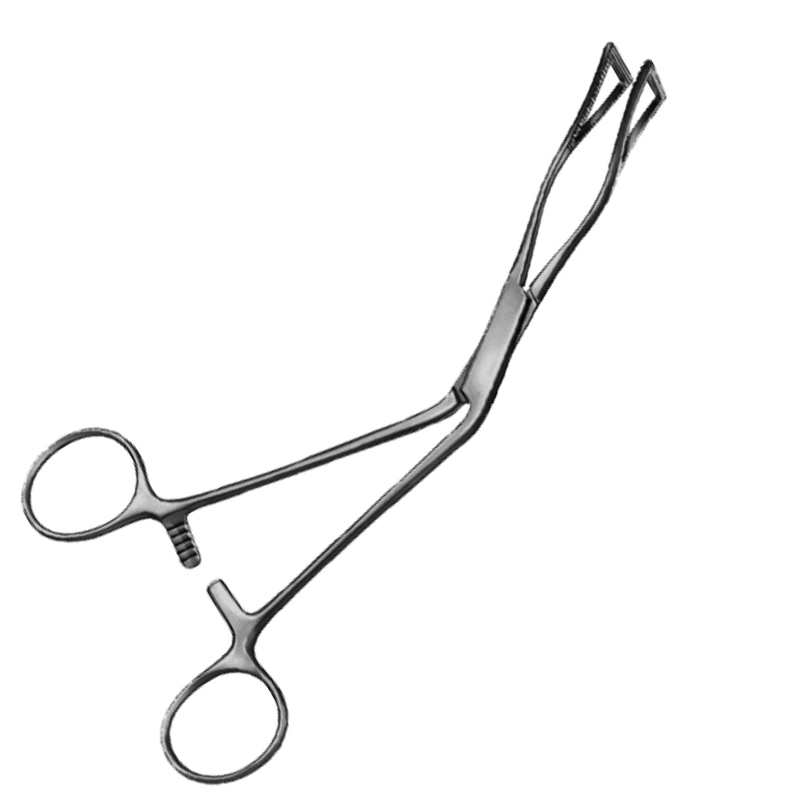 Lovelace Lung Grasping Forceps, Angled