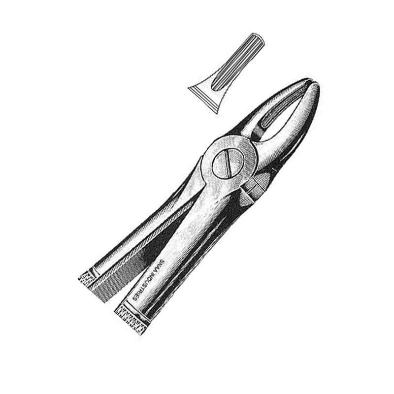Extracting Forceps English Pattern, Fig. 2