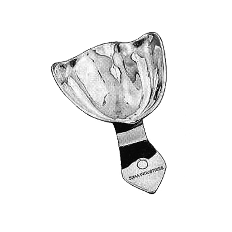 Impression Tray, Solid Full Denture, Upper, M