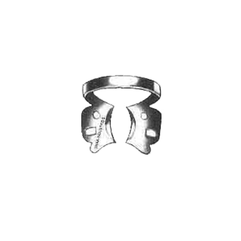 Rubber Dam Clamps, Molar Winged, Fig.200