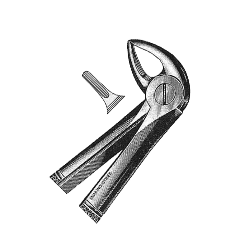 Extracting Forceps English Pattern, Fig. 33 A
