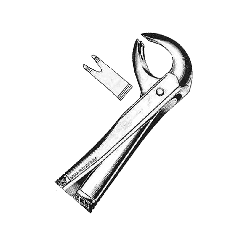 Extracting Forceps English Pattern, Fig. 167