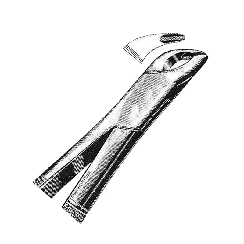 Tooth Extracting Forceps American Pattern fig.151A