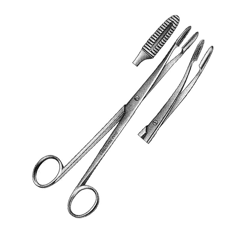 Sponge and Dressing Forceps, Without Ratchet