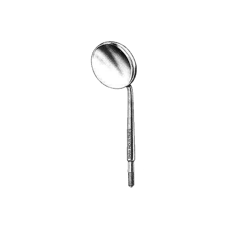 Mouth Mirror, Plane, With Cone-Socket